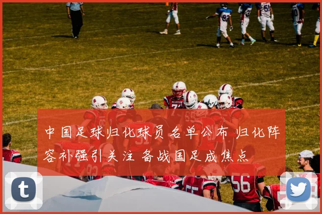 中国足球归化球员名单公布 归化阵容补强引关注 备战国足成焦点
